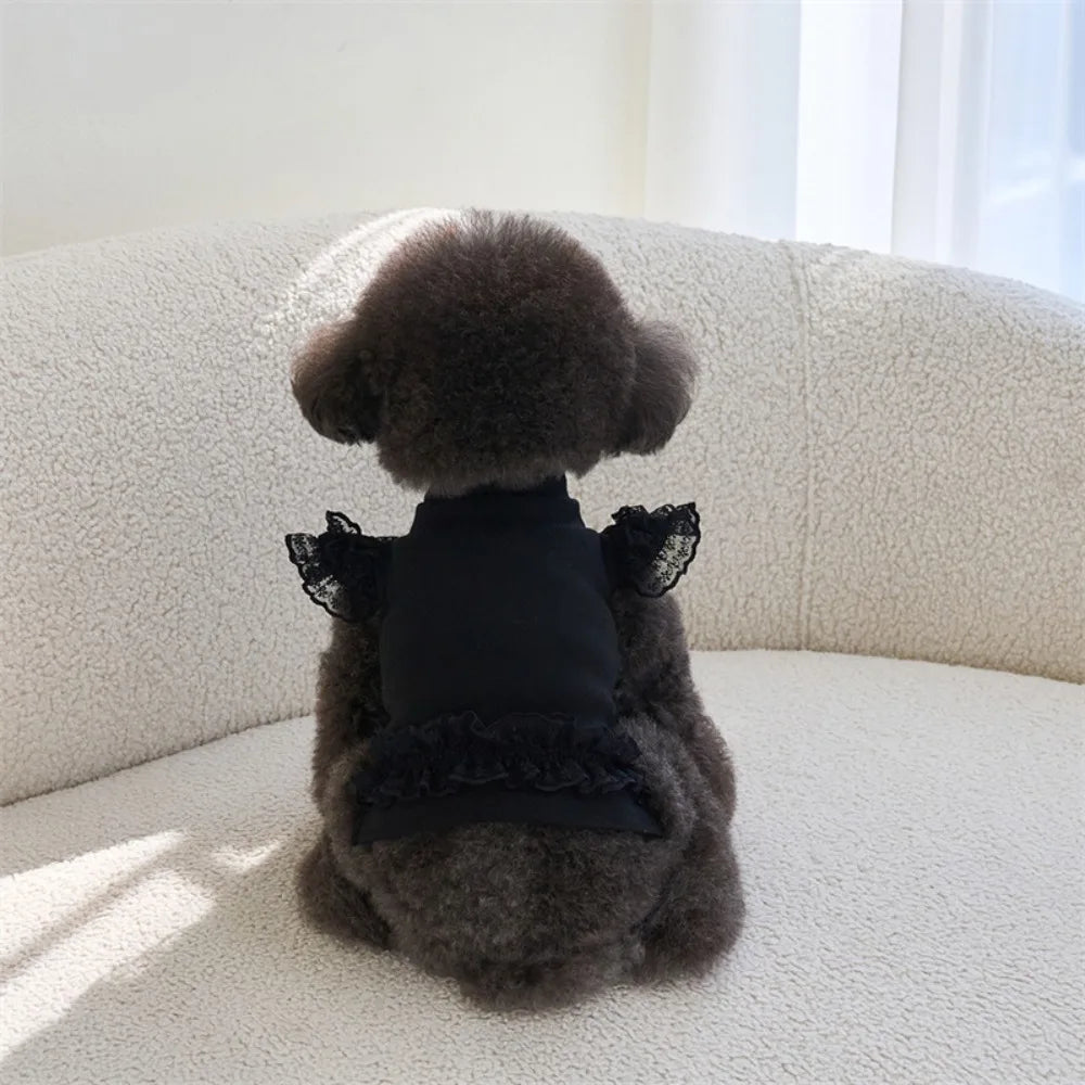 Lace Summer Vest Dress for Dogs and Cats
